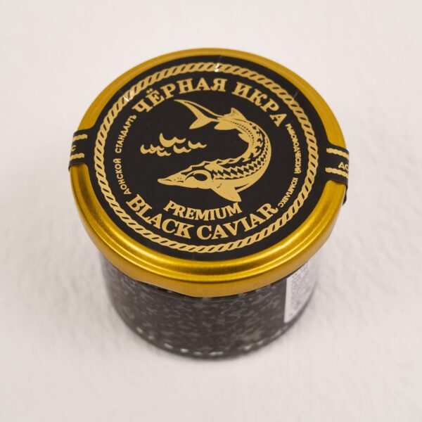 Чёрная икра рыбоводческого комплекса «Донской стандартъ» — банка premium, 50 г